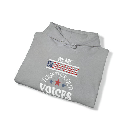 Together our voice matter Hoodie