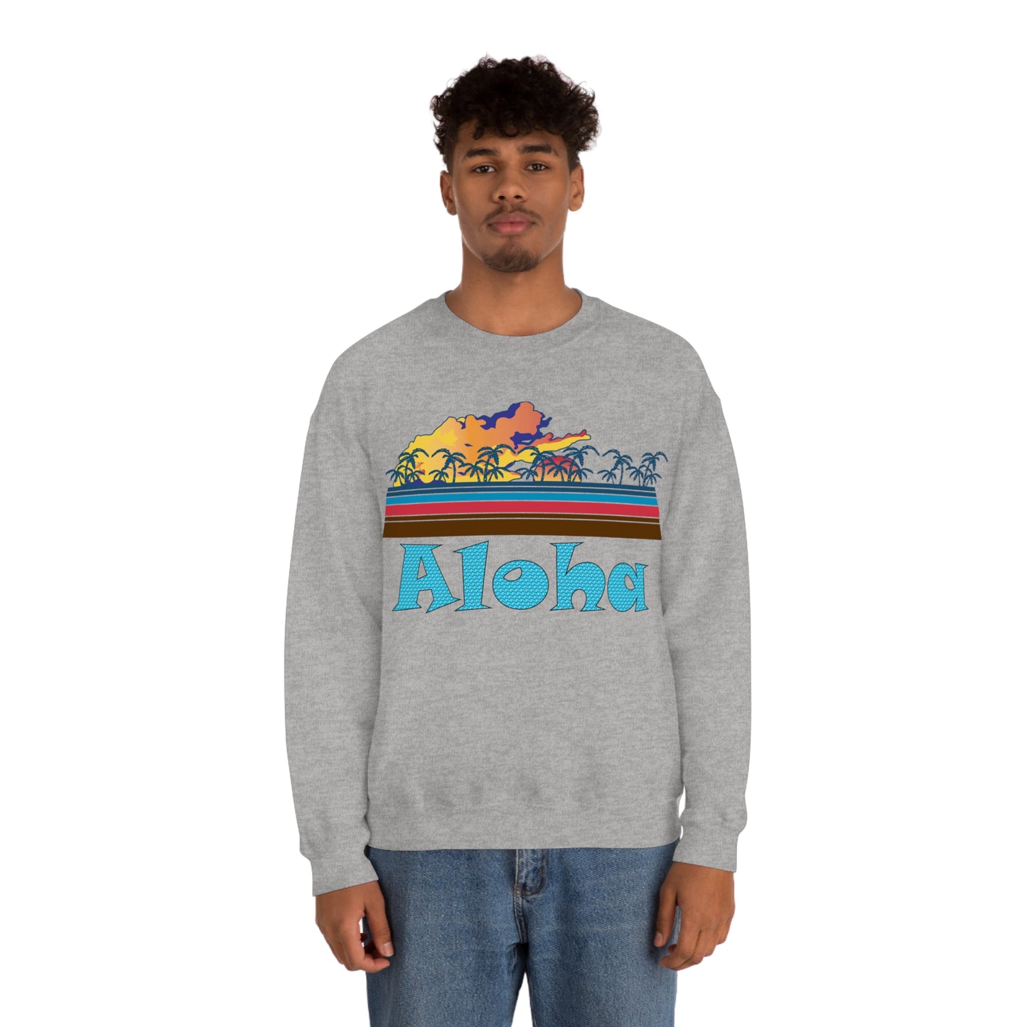 Aloha Beach Crewneck Sweatshirt