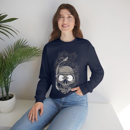 Skull Diver Crewneck Sweatshirt