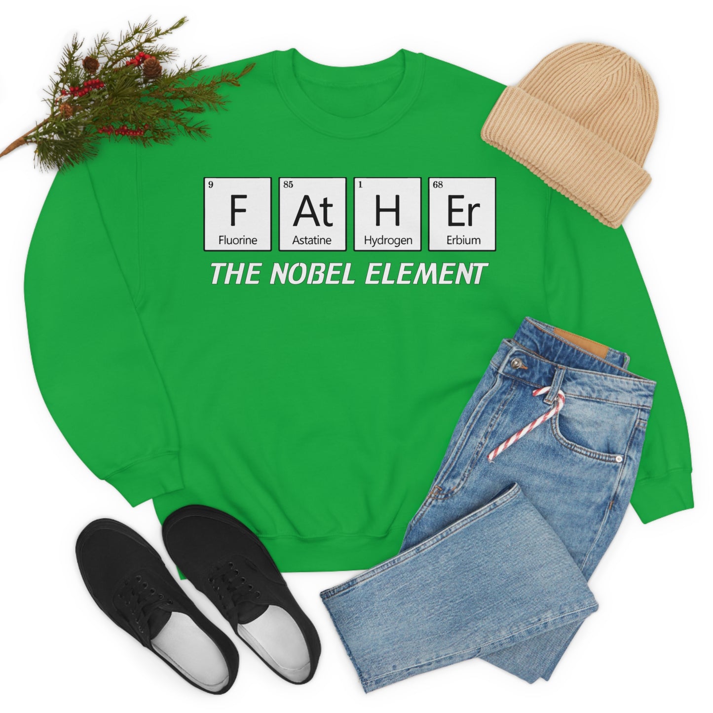 Father The Nobel Element Crewneck Sweatshirt