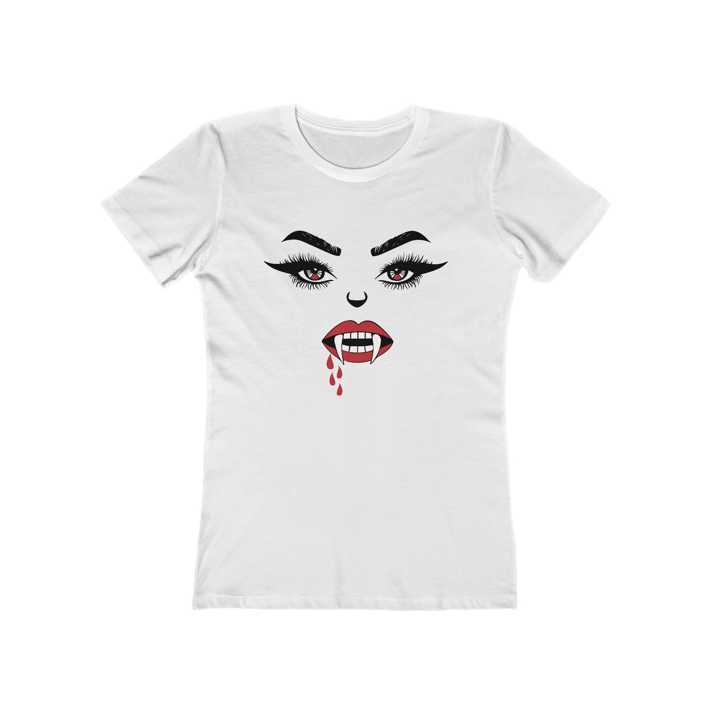 Sexy woman vampire mouth T-Shirt