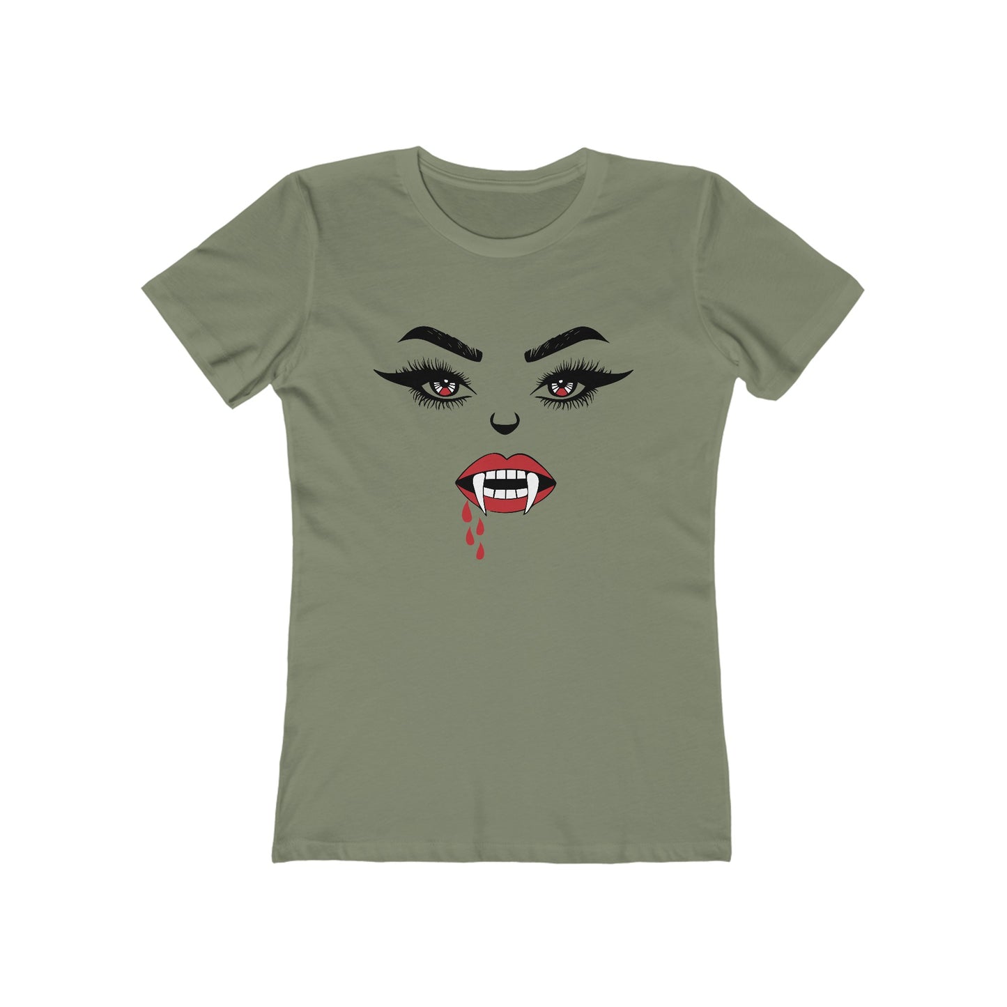 Sexy woman vampire mouth T-Shirt