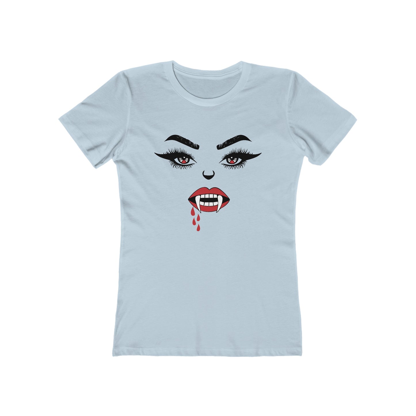 Sexy woman vampire mouth T-Shirt