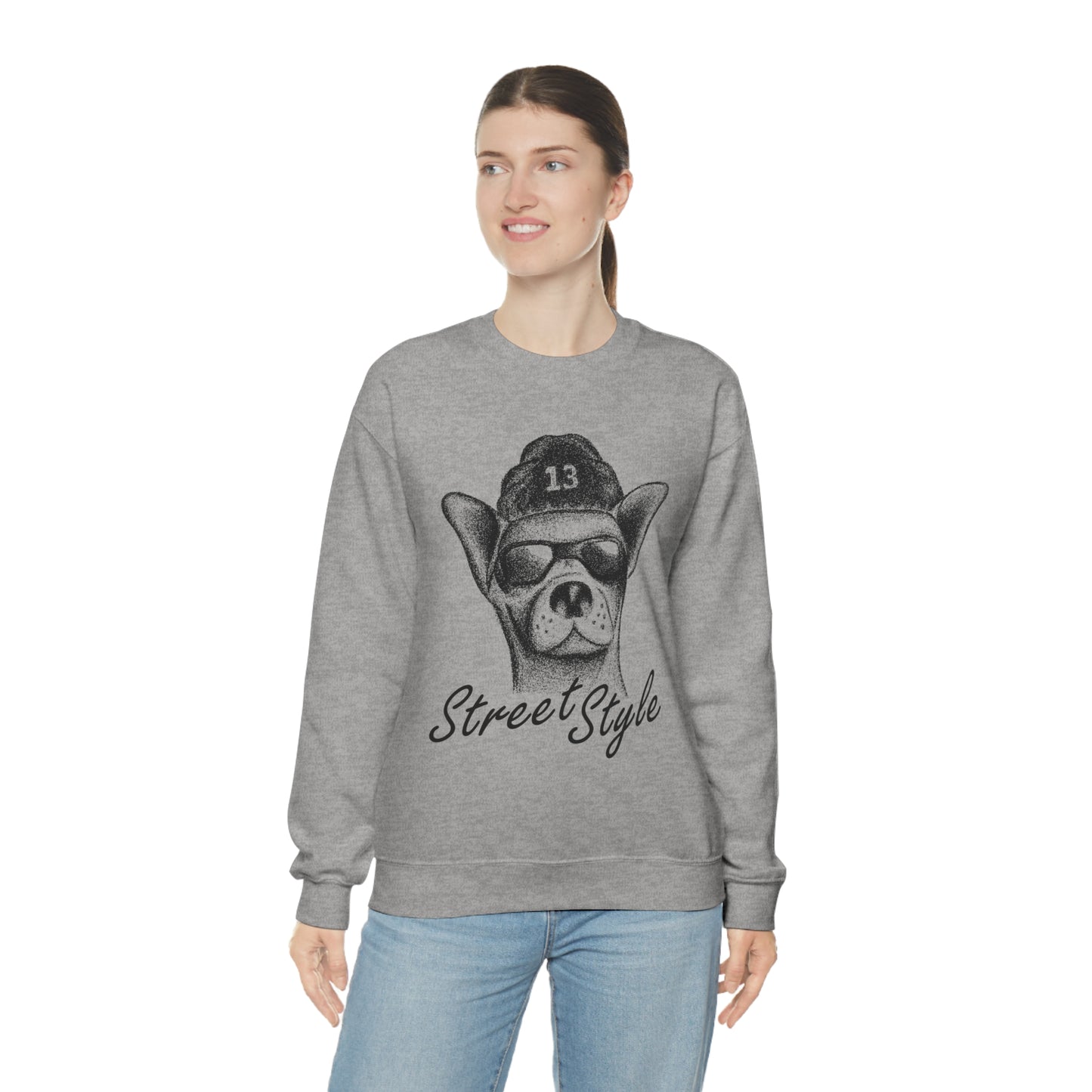 Street Style Crewneck Sweatshirt