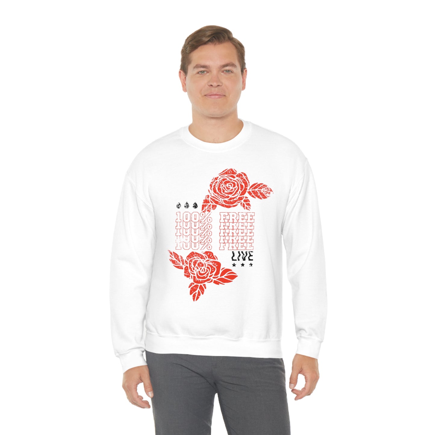 100% Free Crewneck Sweatshirt