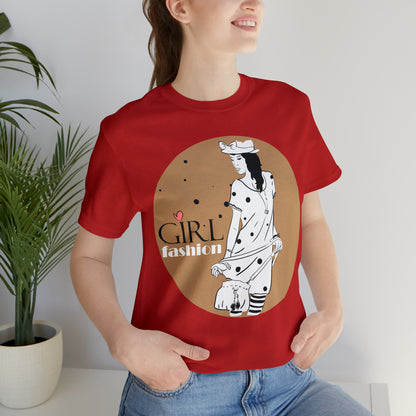 Polka dot Girl fashion T-Shirt