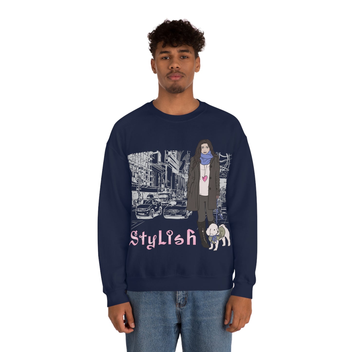 Stylish mode Crewneck Sweatshirt