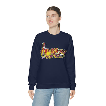 Crazy graffiti Crewneck Sweatshirt