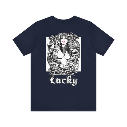 Lucky Front and back T-Shirt