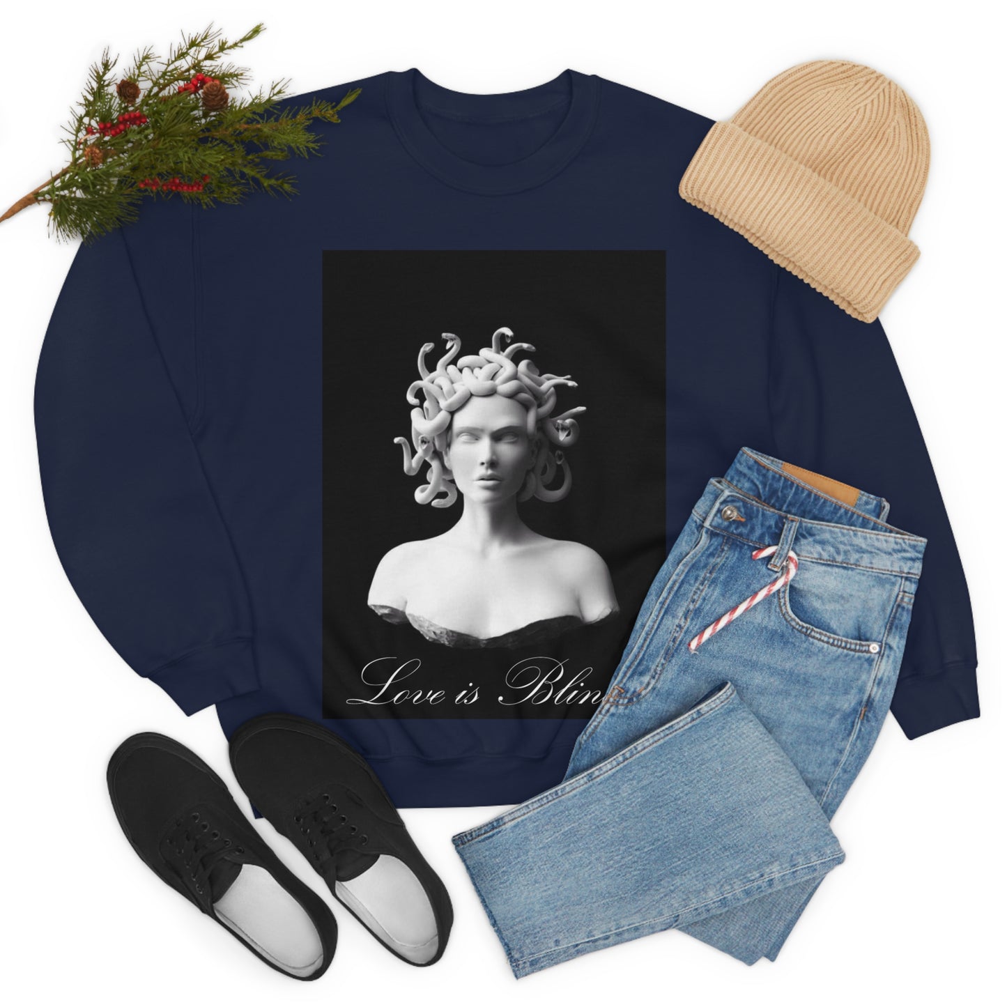 Love Is Blind Medusa Crewneck Sweatshirt