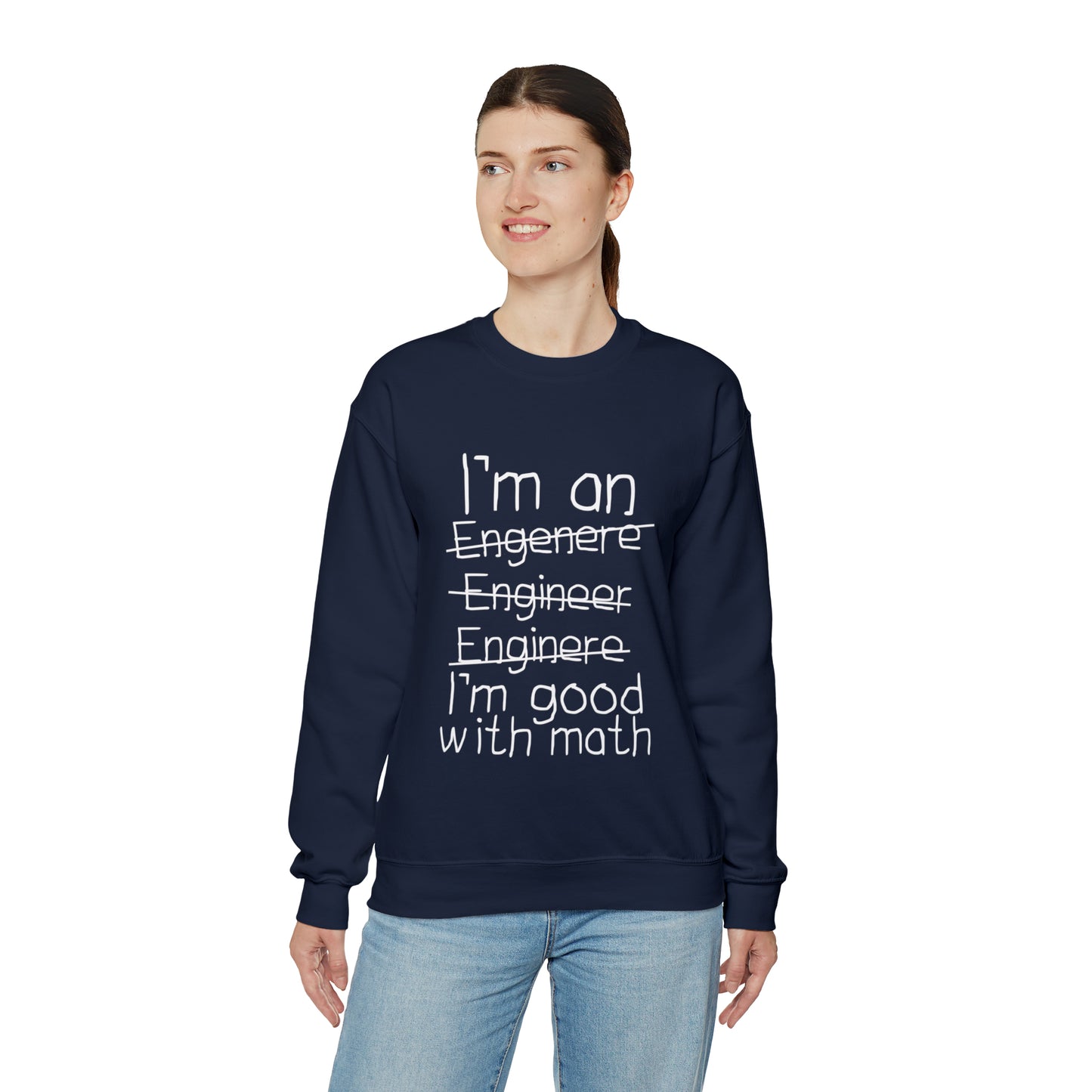 Good with math Crewneck Sweatshirt