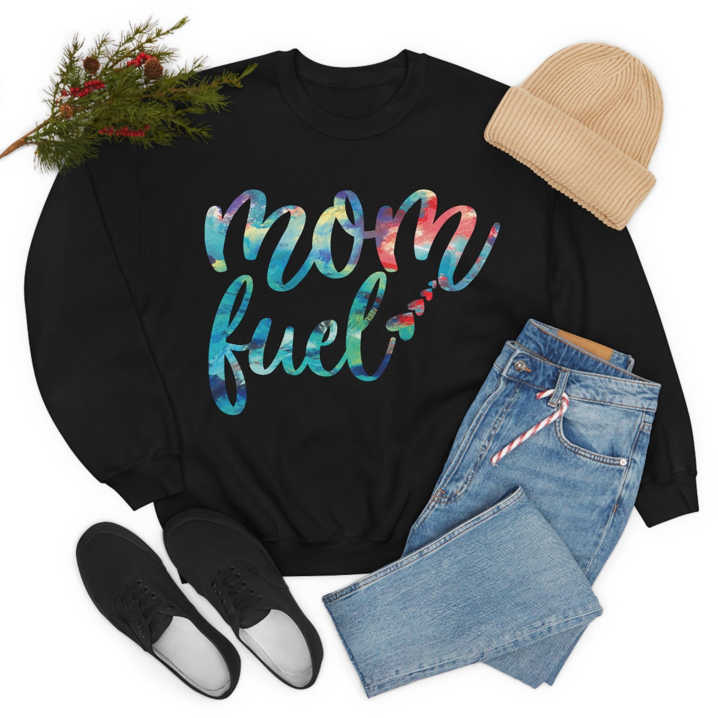 mom fuel Crewneck Sweatshirt