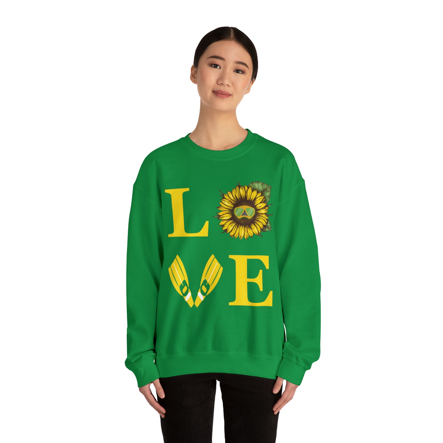 Scuba diving love Crewneck Sweatshirt