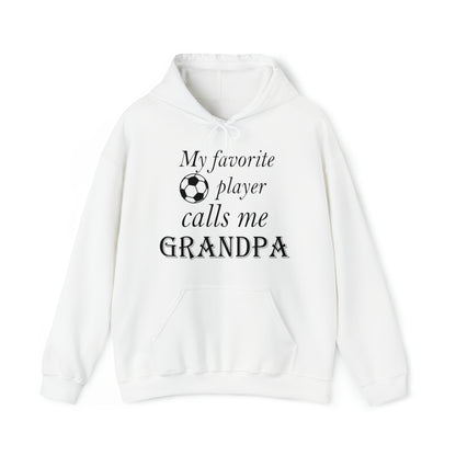 Grandpa Favorite Soccer Player Hoodie