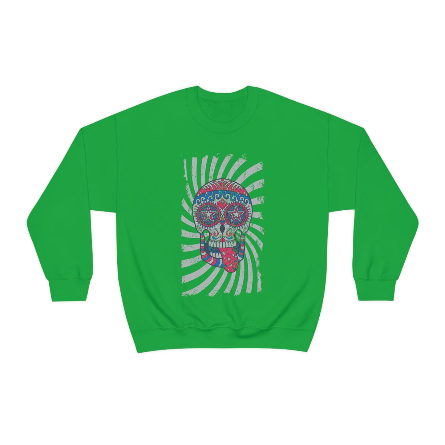 Hippie Skull Crewneck Sweatshirt