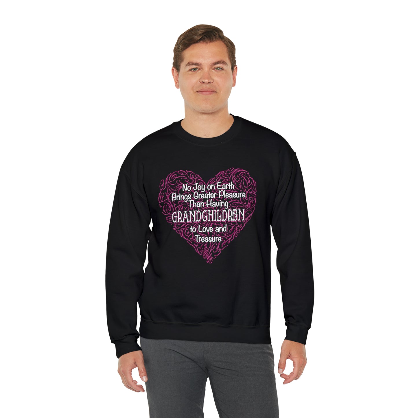 Grandchildren are a great pleasure Crewneck Sweatshirt