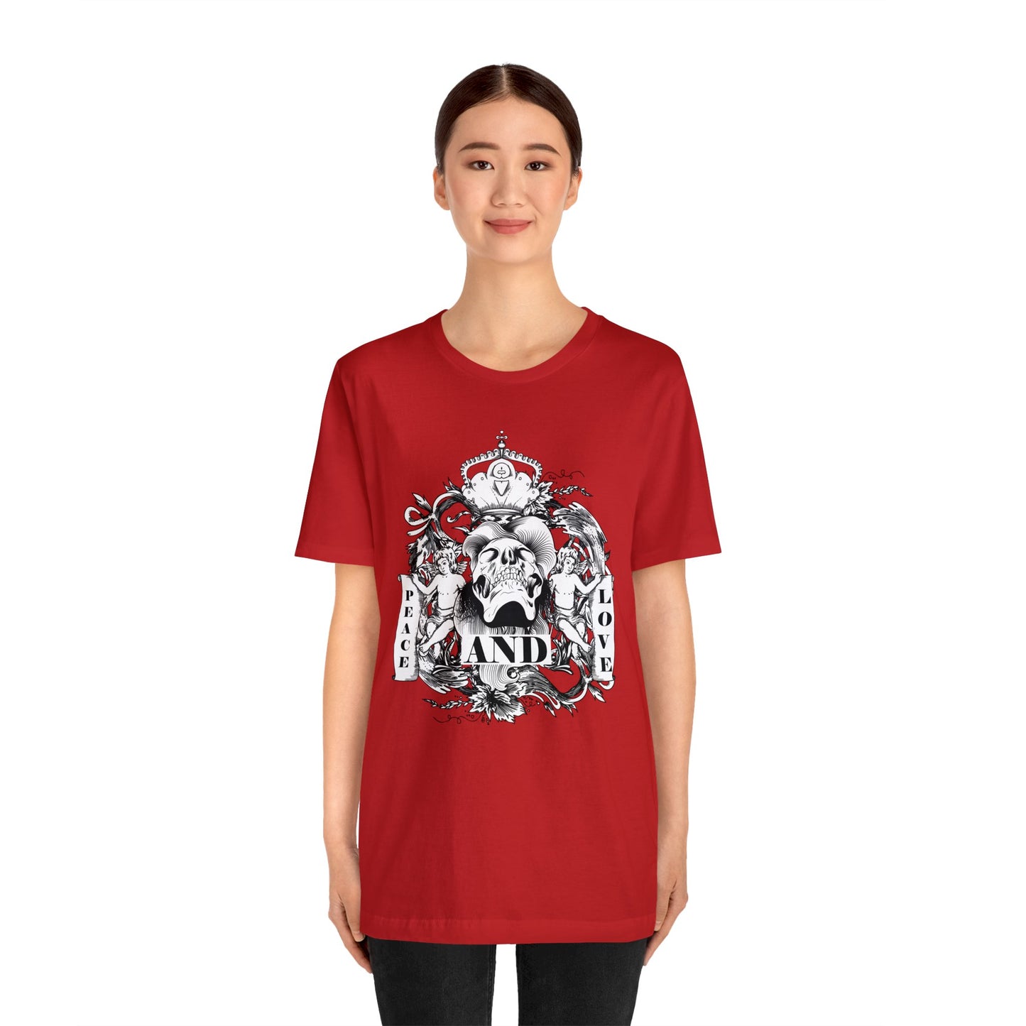 Peace and Love Demon to Angels T-Shirt