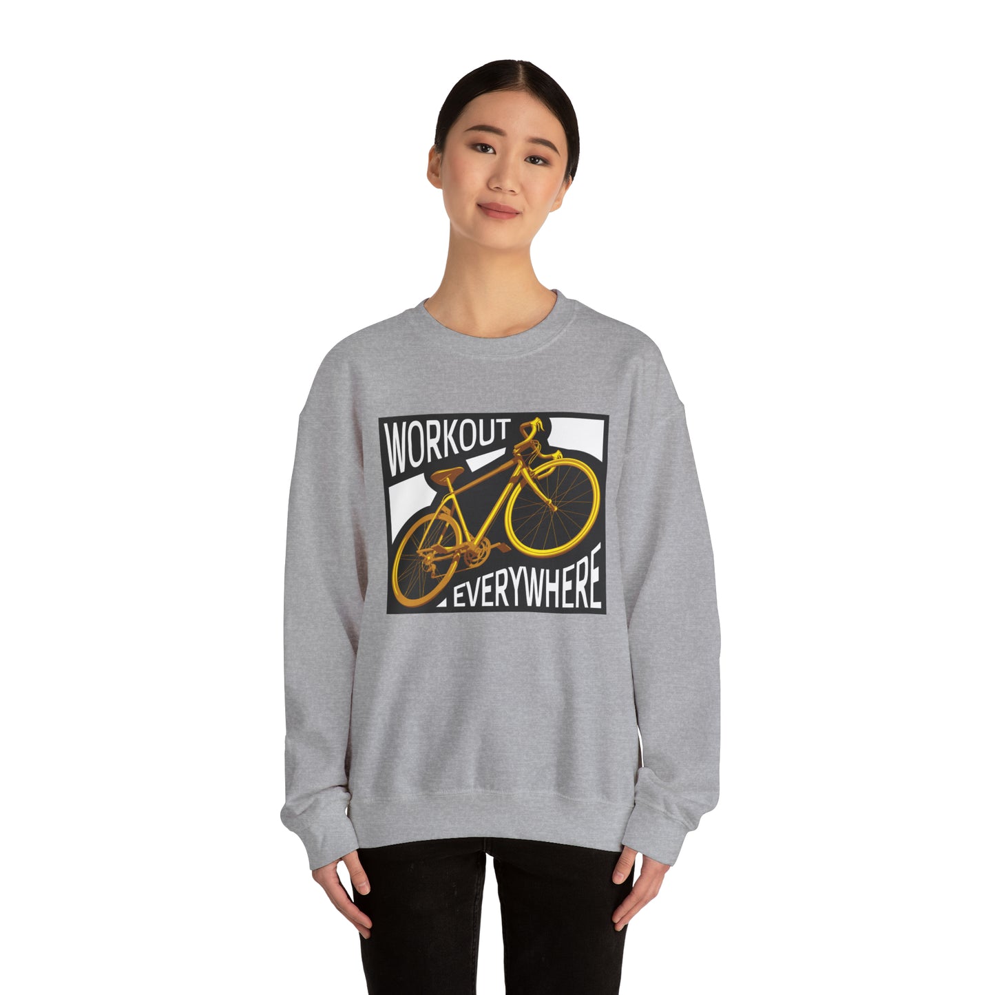 Workout everywhere Crewneck Sweatshirt