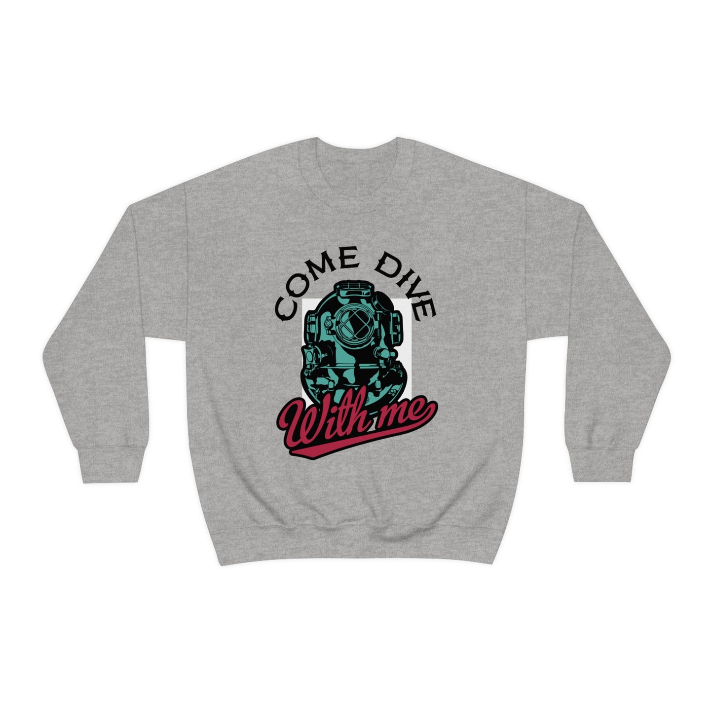 Come dive with me Crewneck Sweatshirt