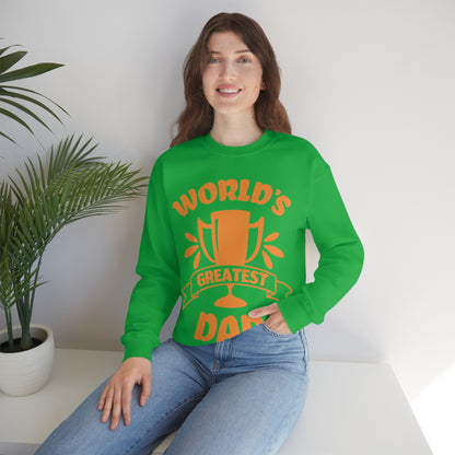 World Greatest Dad Crewneck Sweatshirt