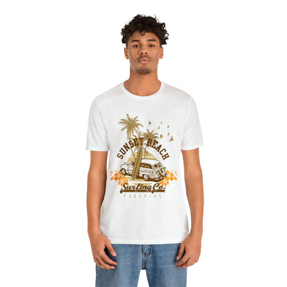 Sunset Beach Surfing Paradise T-Shirt