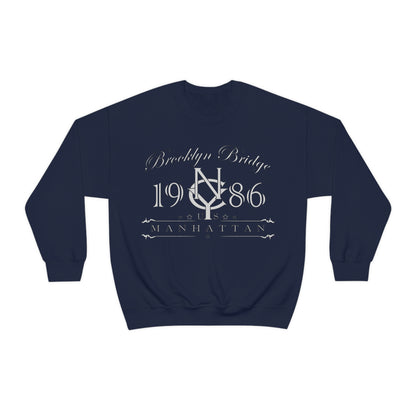 Brooklyn Bridge 86 Crewneck Sweatshirt