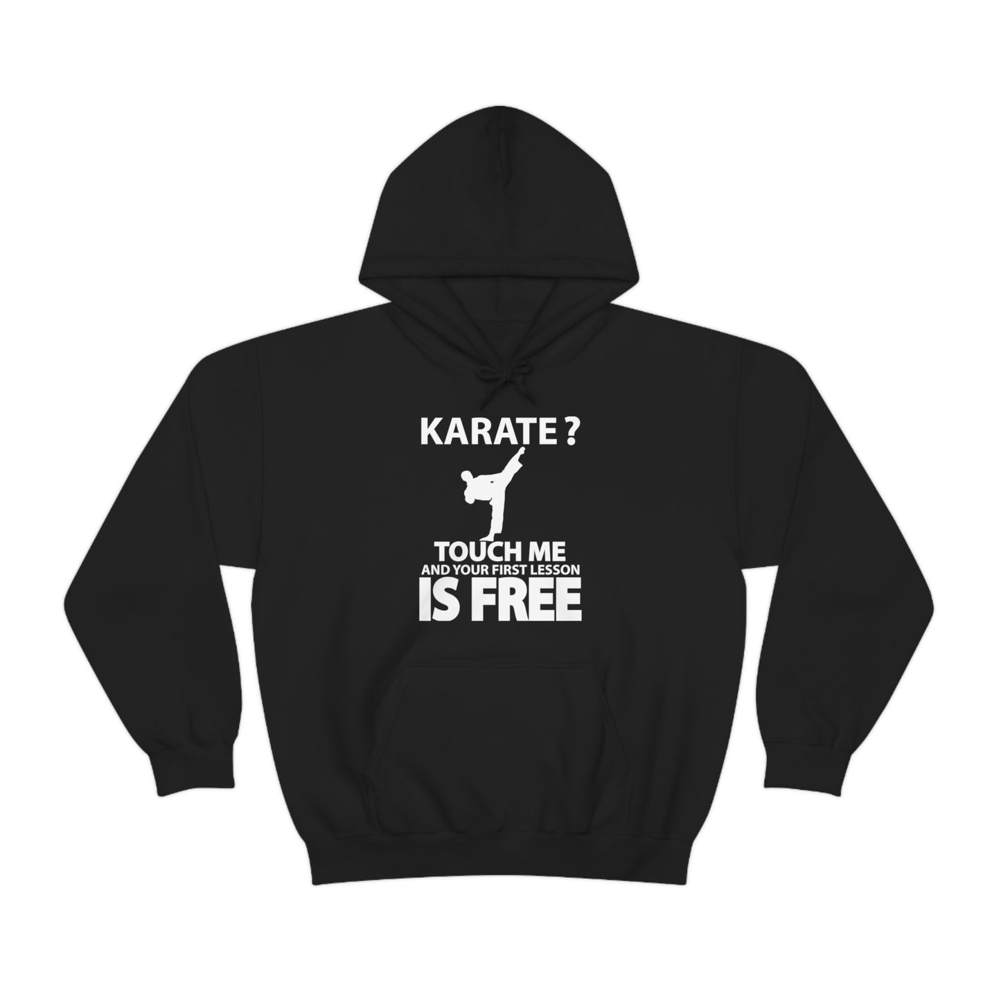 karate first lesson free Hoodie