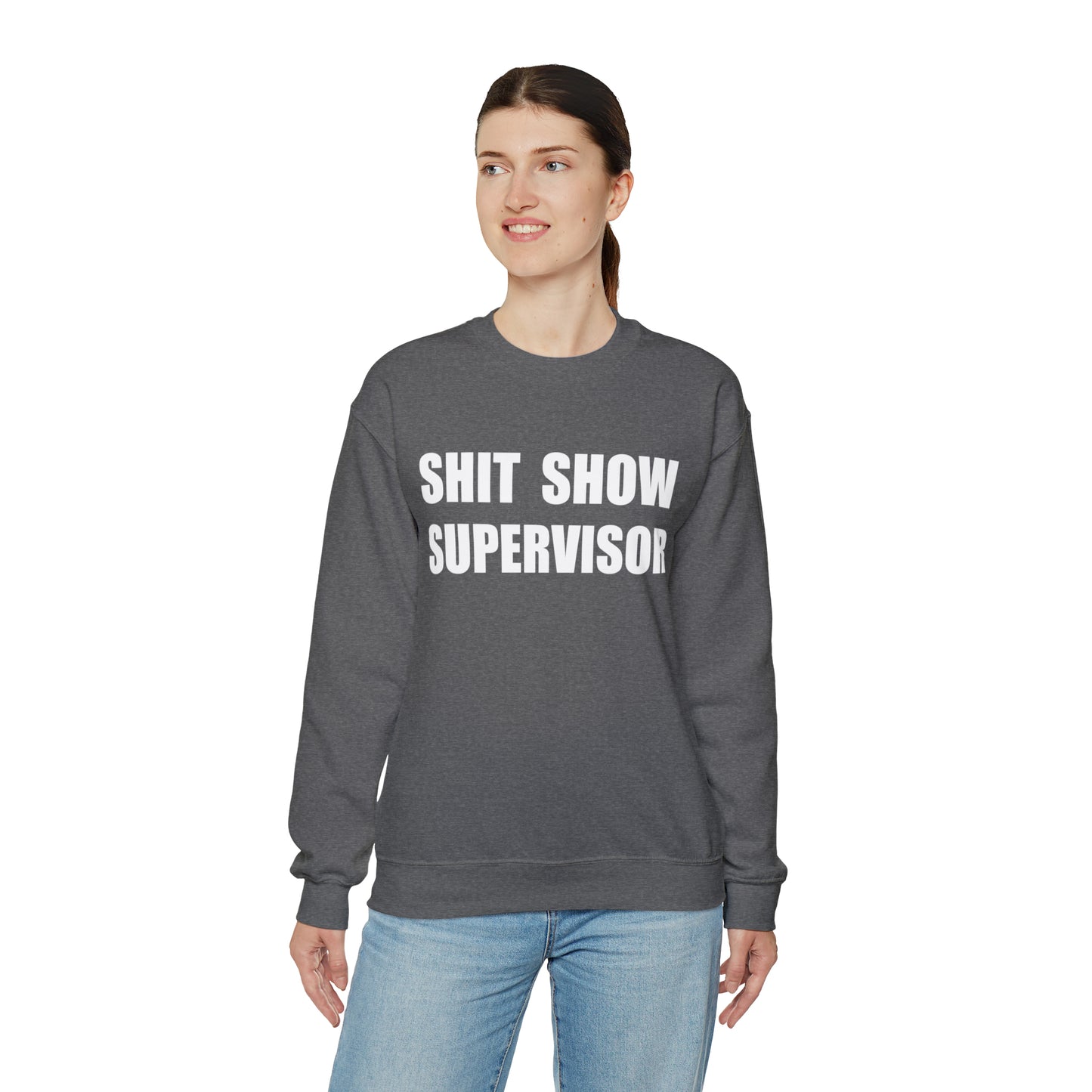 show supervisor Crewneck Sweatshirt