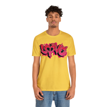 Peace and Love graffiti T-Shirt