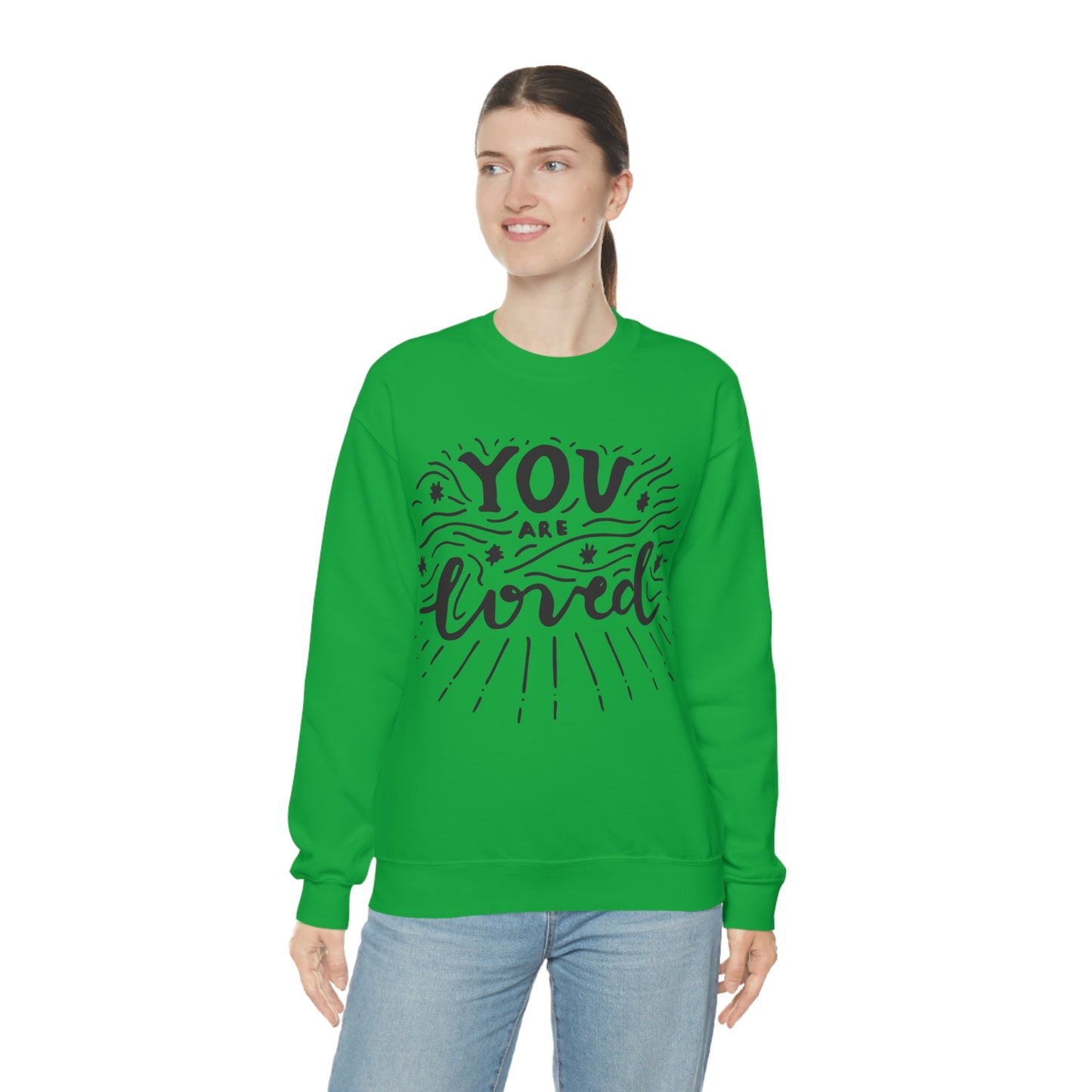 You are loved Crewneck Sweatshirt