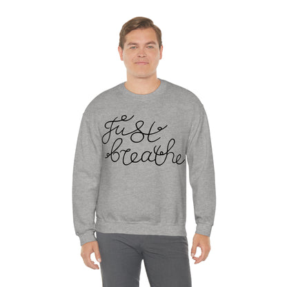 Just Breathe Crewneck Sweatshirt