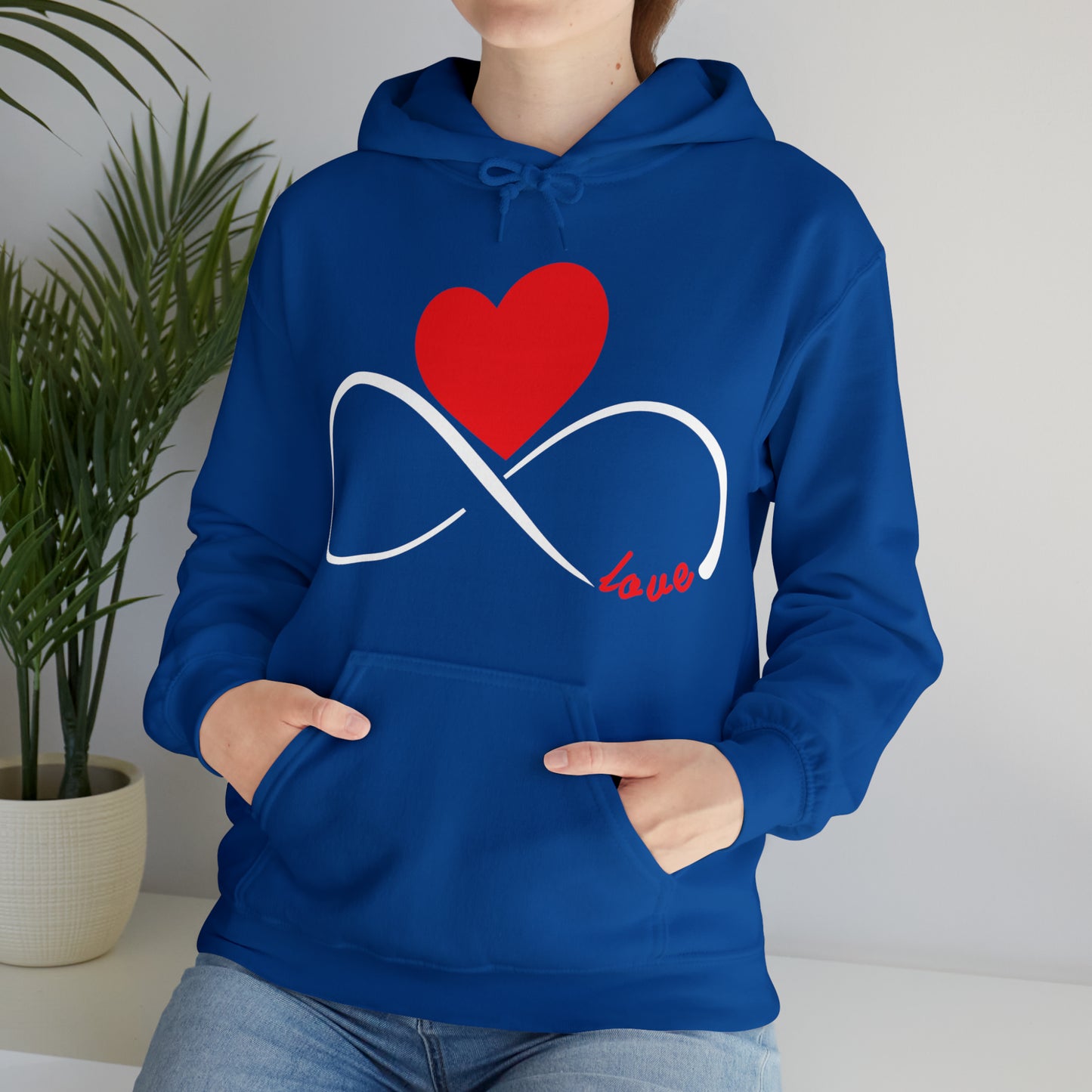 Love Infinity Heart Hoodie