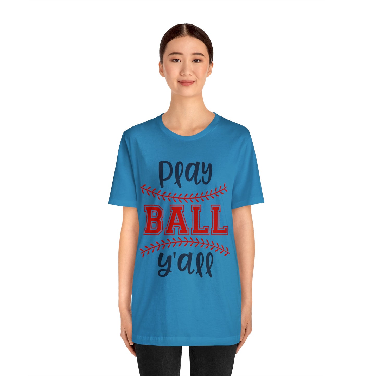 Play Ball Y'all Baseball T-Shirt