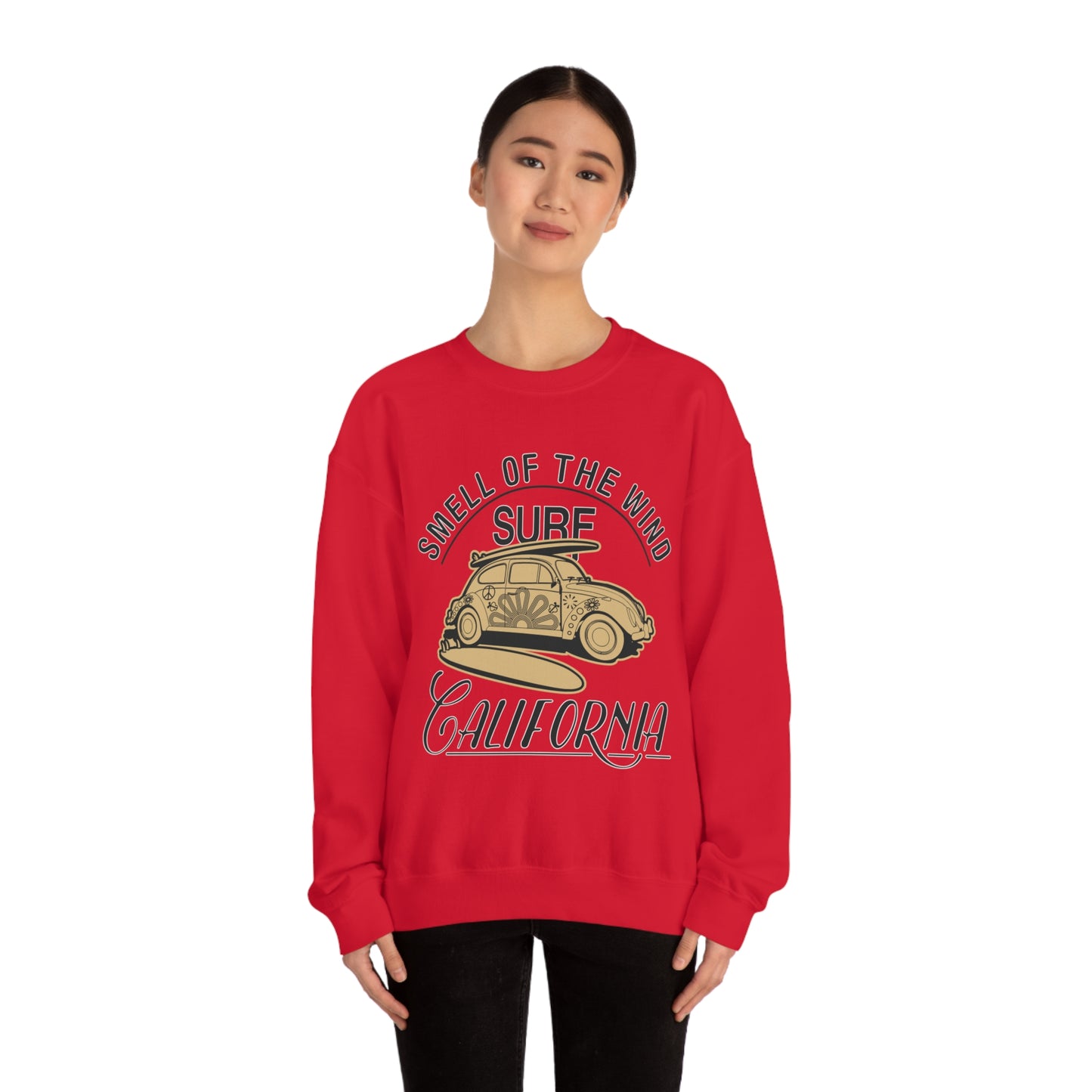 Smell of the wind Surf Crewneck Sweatshirt