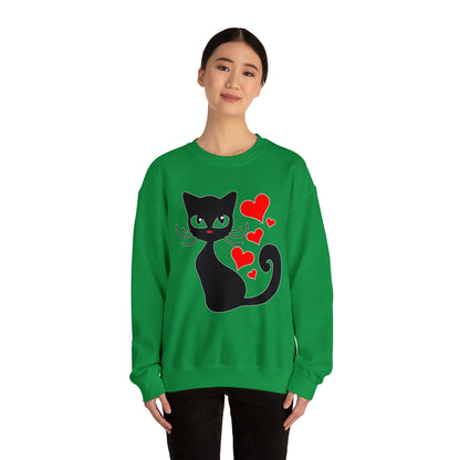 Sexy black cat Crewneck Sweatshirt