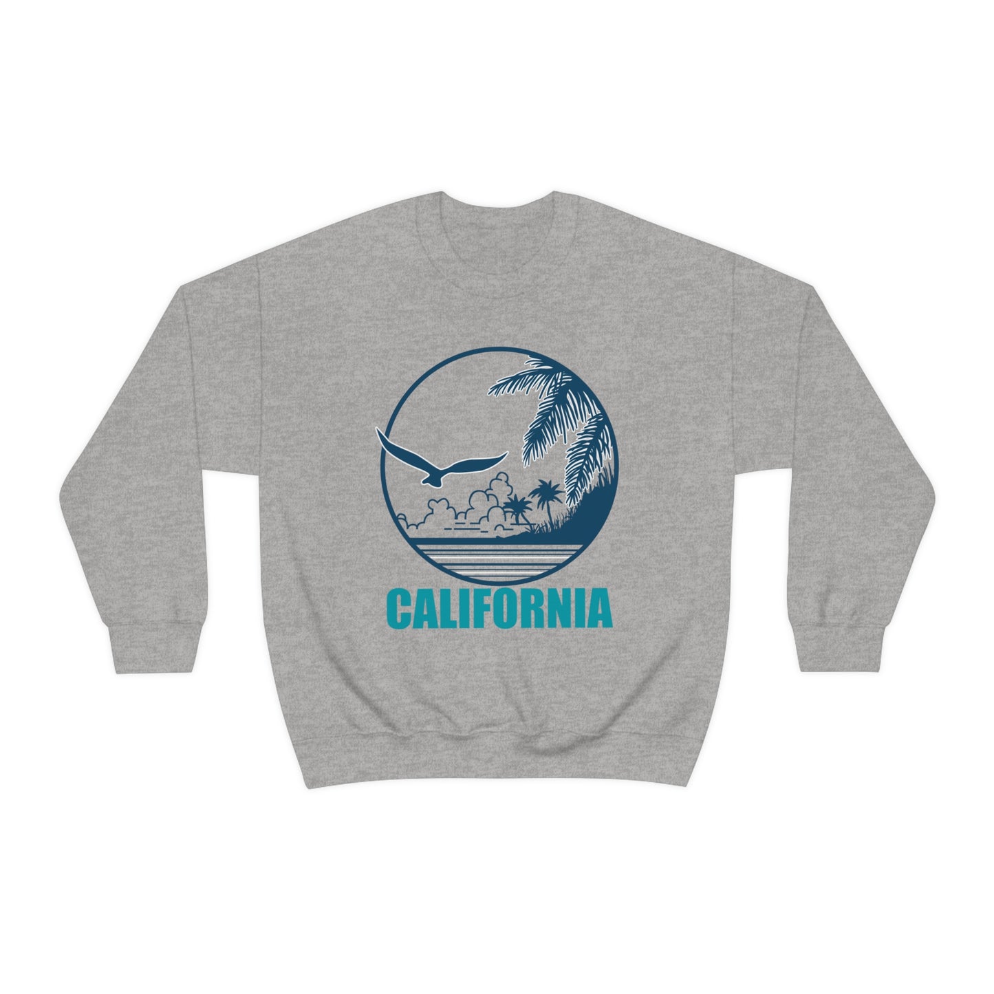 Cali Vibe Crewneck Sweatshirt