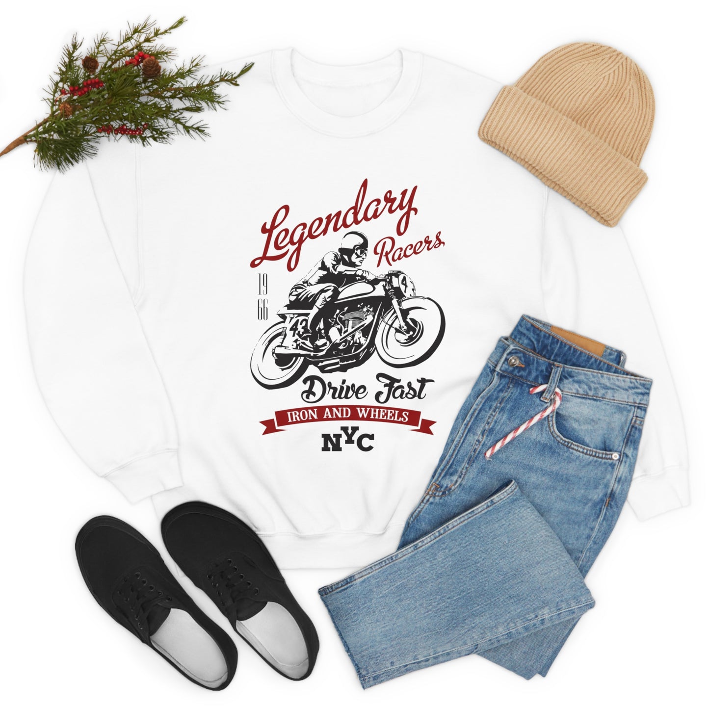 Racers Legendary Crewneck Sweatshirt