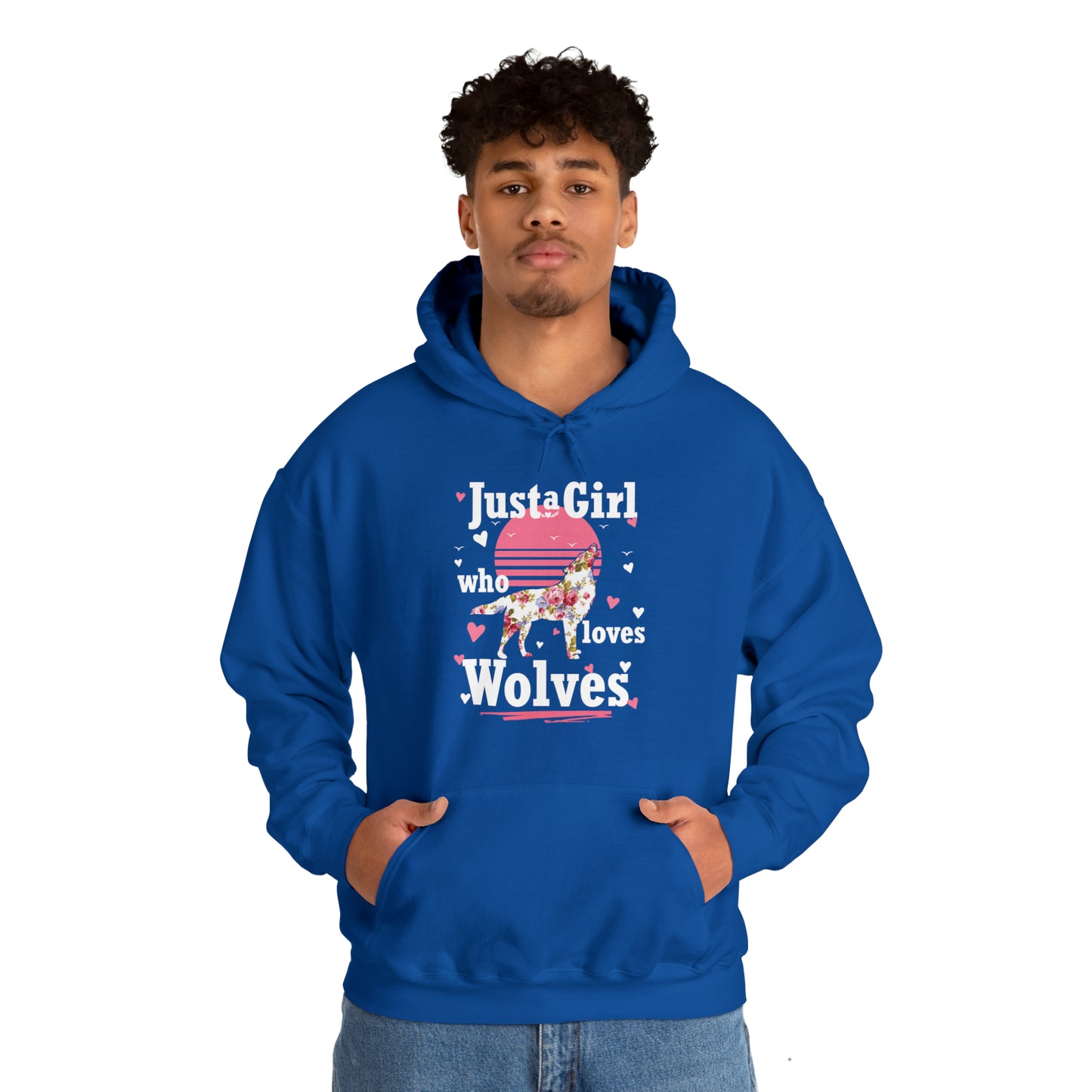 Just A Girl Who Loves Wolves Hoodie