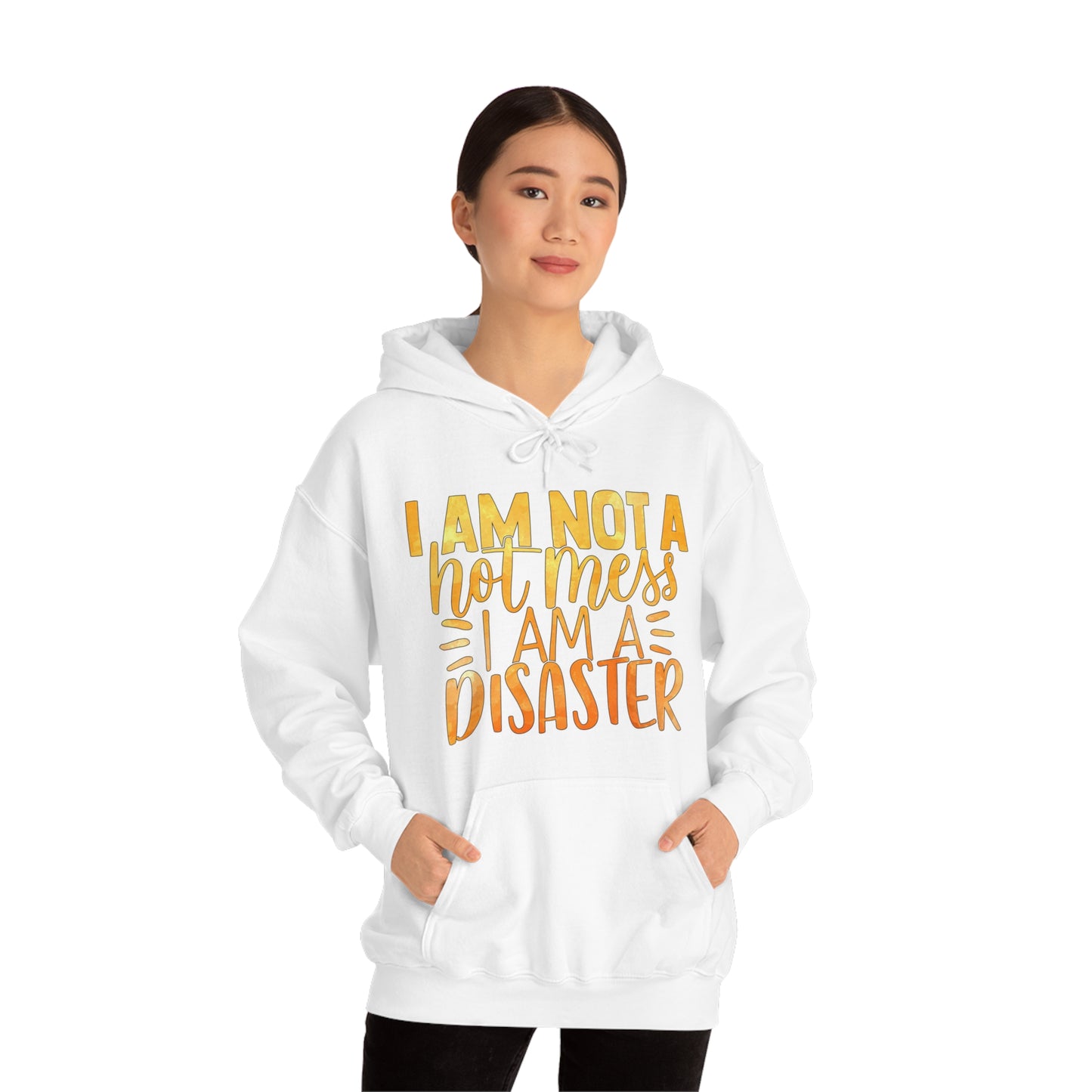 I Am Not A Hot Mess I Am A Disaster Hoodie