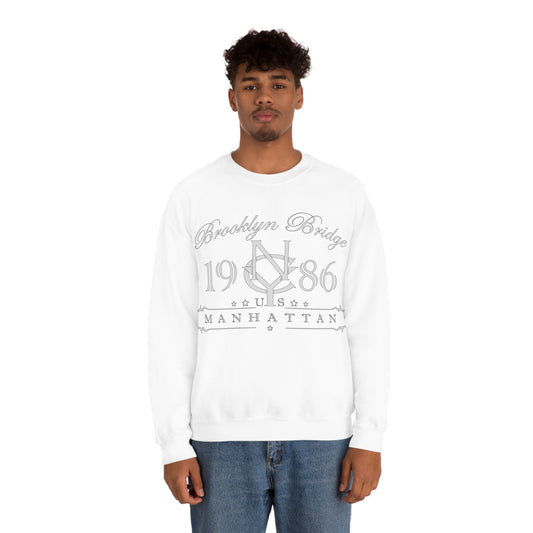 Brooklyn Bridge 86 Crewneck Sweatshirt