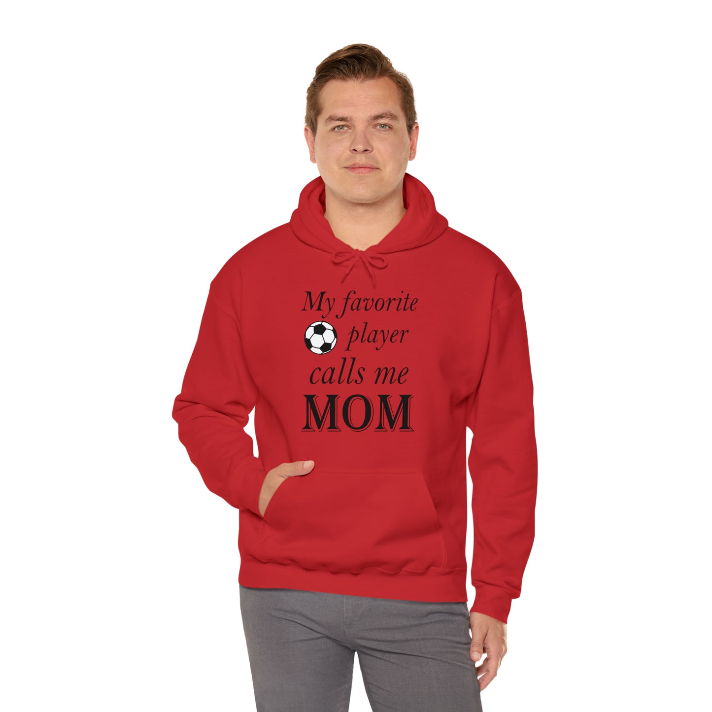 Mom Favorite Soccer player Hoodie