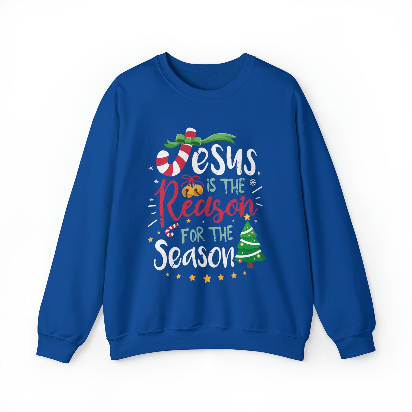 Jesus is the reason Christmas Crewneck Sweatshirt