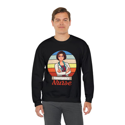 Emergency Nurse Crewneck Sweatshirt