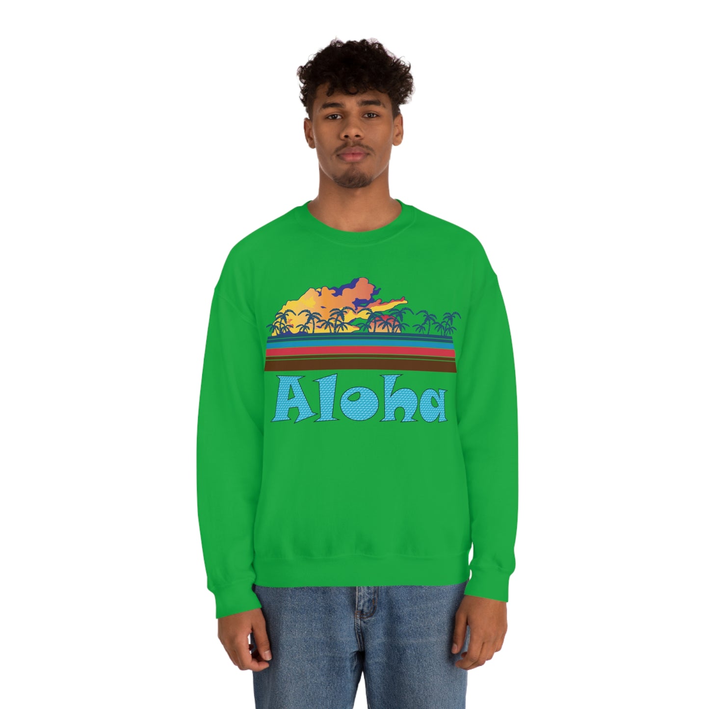 Aloha Beach Crewneck Sweatshirt