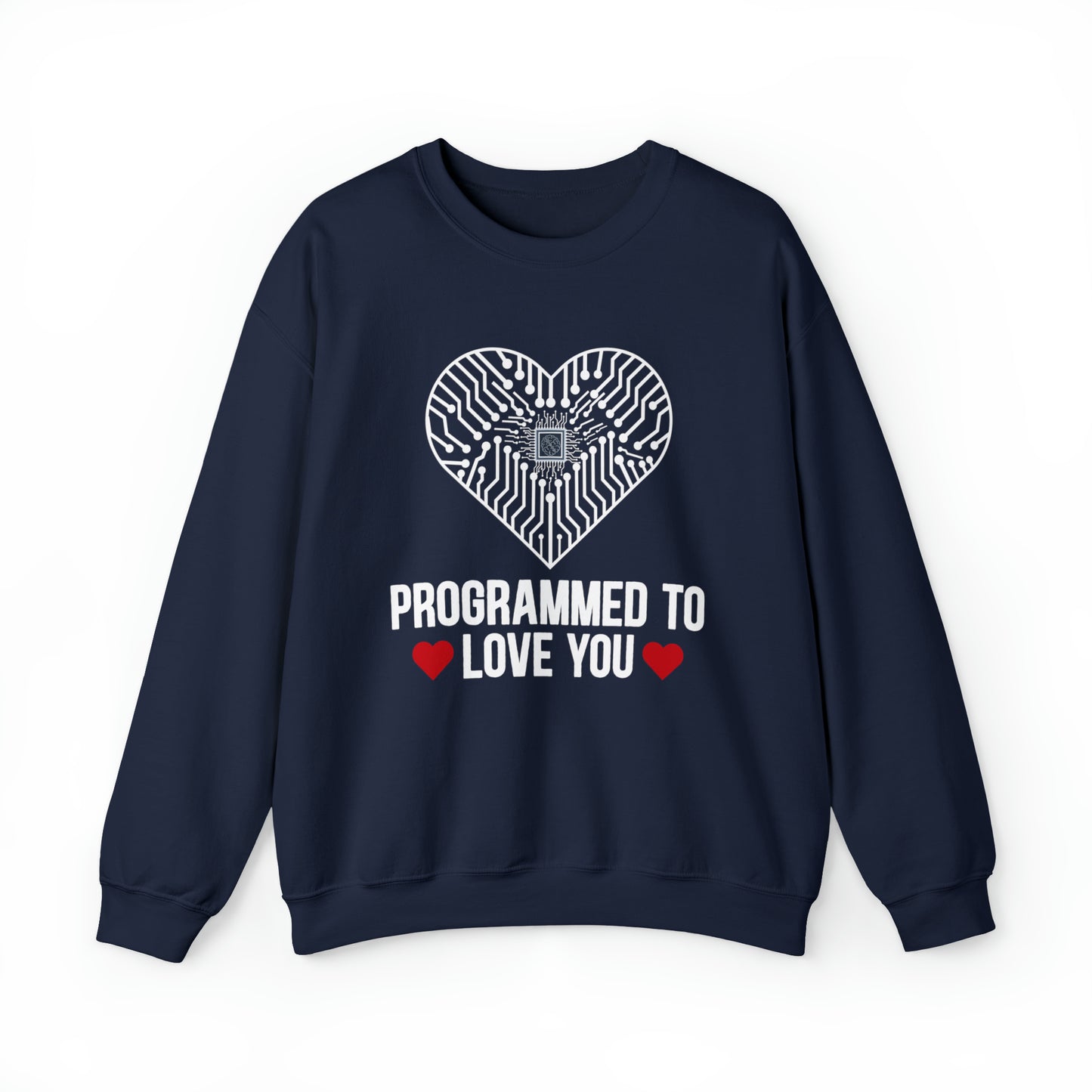 Programmed to love you Crewneck Sweatshirt