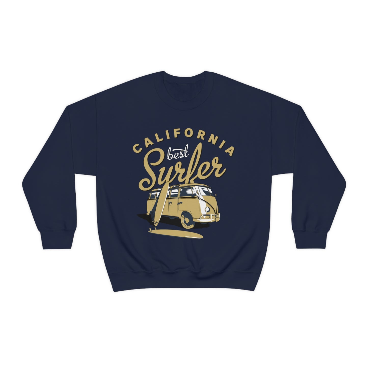 California-Best surfer Crewneck Sweatshirt