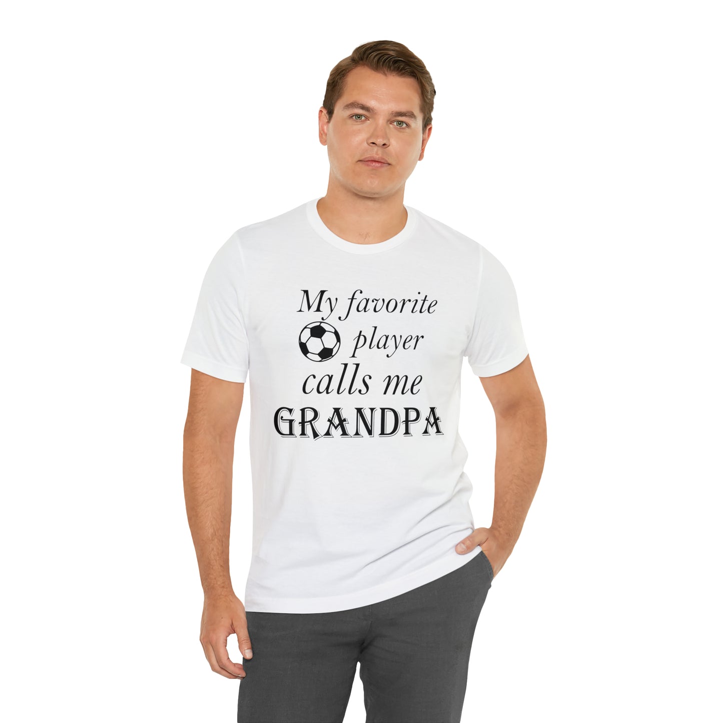 Grandpa Favorite Soccer Player T-Shirt