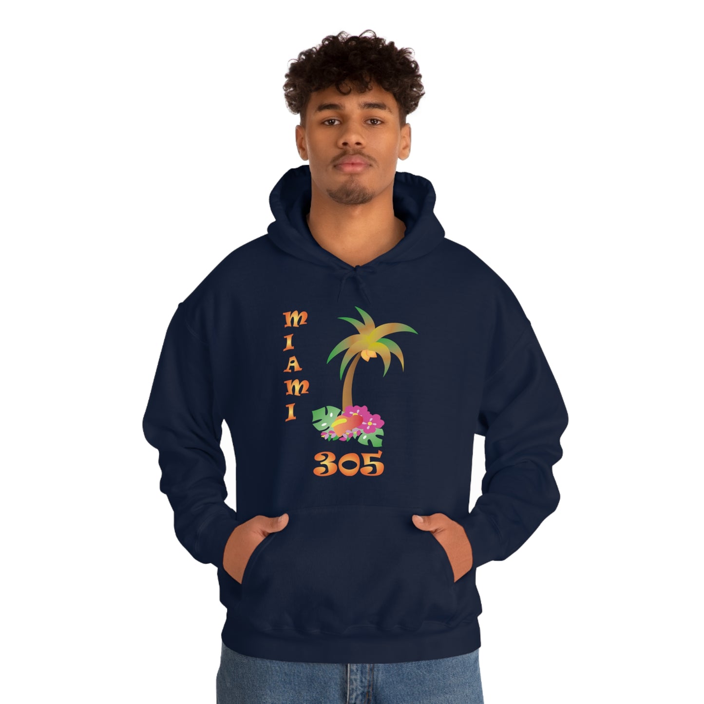 Miami Palm Tree Hoodie