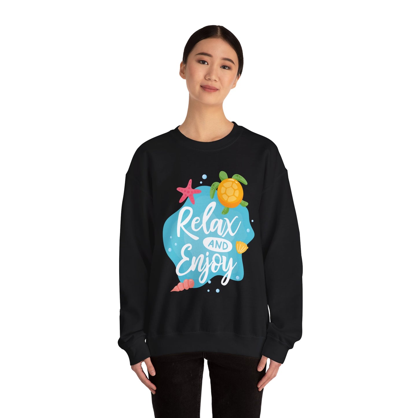 Relax and Enjoy the Beach Crewneck Sweatshirt