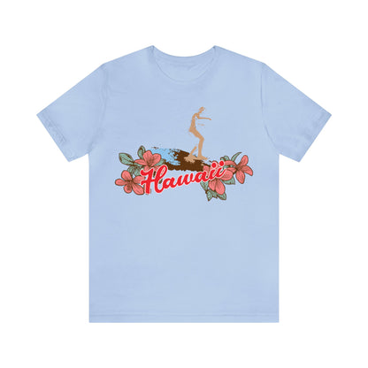 Hawaii Floral Surf T-Shirt